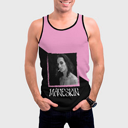 Майка-безрукавка мужская Maneskin Domiano, цвет: 3D-черный — фото 2