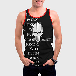 Майка-безрукавка мужская Боевой клич Железные войны, цвет: 3D-красный — фото 2