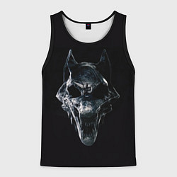 Майка-безрукавка мужская Ведьмак Кошмар волка, цвет: 3D-черный
