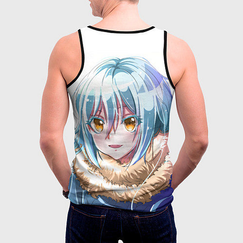 Мужская майка без рукавов Римуру, О моём перерождении / 3D-Черный – фото 4