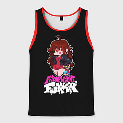 Майка-безрукавка мужская ГЕРЛФРЕНД FNF, цвет: 3D-красный