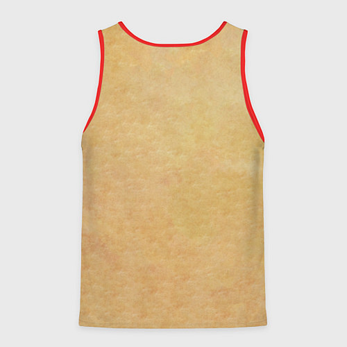 Мужская майка без рукавов Пущенная стрела - Пикник / 3D-Красный – фото 2