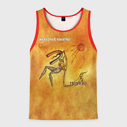 Майка-безрукавка мужская ЖЕЛЕЗНЫЕ МАНТРЫ Пикник, цвет: 3D-красный
