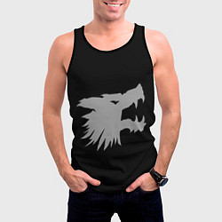 Майка-безрукавка мужская Гангрел, цвет: 3D-черный — фото 2