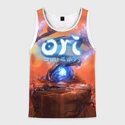 Мужская майка без рукавов Ori and the Will of the Wisps Ори и Блуждающие ого