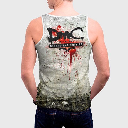Мужская майка без рукавов Dante Definitive W / 3D-Белый – фото 4