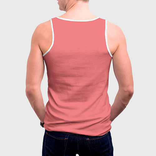 Мужская майка без рукавов Нарисованная Лана / 3D-Белый – фото 4