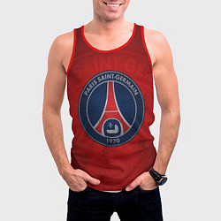 Майка-безрукавка мужская Paris Saint-Germain, цвет: 3D-красный — фото 2