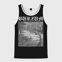 Майка-безрукавка мужская Burzum Hvis lyset tar oss, цвет: 3D-белый