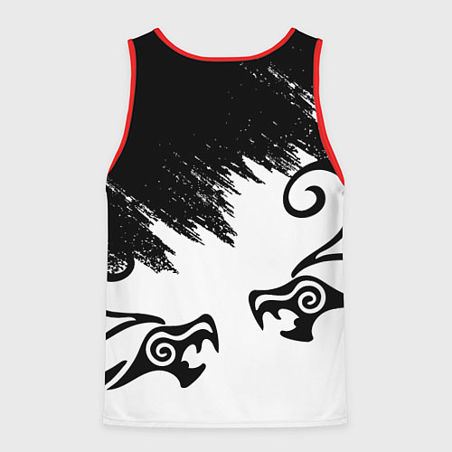 Мужская майка без рукавов ТОКИЙСКИЕ МСТИТЕЛИ ВАЛЬГАЛЛА / 3D-Красный – фото 2