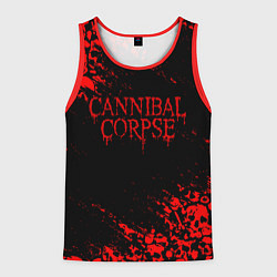 Майка-безрукавка мужская CANNIBAL CORPSE КРАСНЫЕ ЧЕРЕПА, цвет: 3D-красный