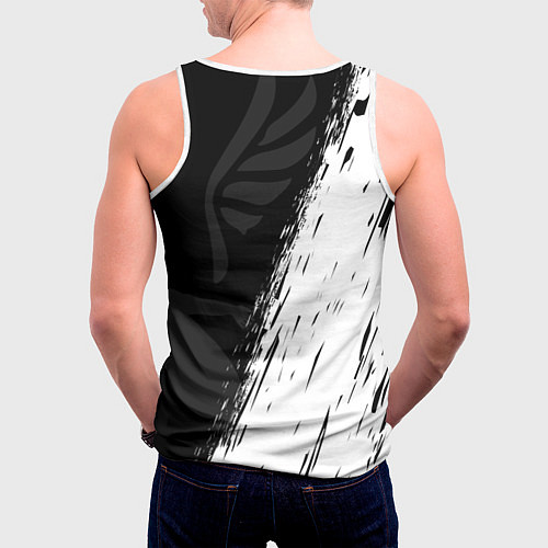 Мужская майка без рукавов ТОКИЙСКИЕ МСТИТЕЛИ WALHALLA КЛАН / 3D-Белый – фото 4