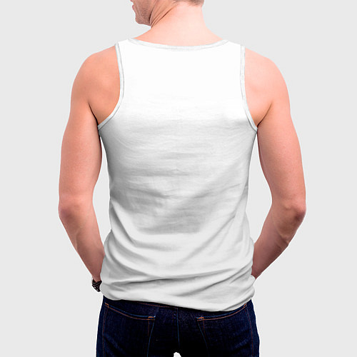 Мужская майка без рукавов Участники группы My Chemical Romance / 3D-Белый – фото 4