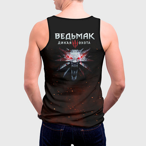Мужская майка без рукавов Сiri / 3D-Черный – фото 4