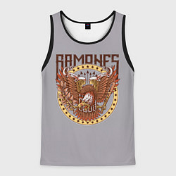 Майка-безрукавка мужская Ramones Eagle, цвет: 3D-черный