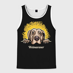 Мужская майка без рукавов Веймаранер Weimaraner