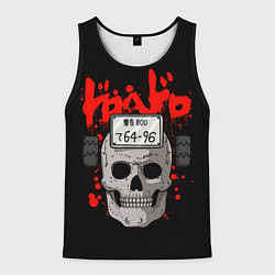 Мужская майка без рукавов Дорохедоро - маска Эбису