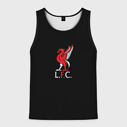 Майка-безрукавка мужская Leverpool YNWA, цвет: 3D-черный