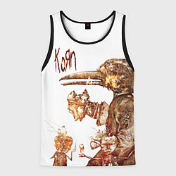 Майка-безрукавка мужская Untitled - Korn, цвет: 3D-черный