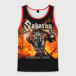 Майка-безрукавка мужская Kingdom Come - Sabaton, цвет: 3D-красный