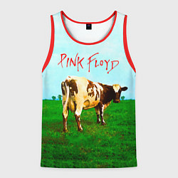Майка-безрукавка мужская Atom Heart Mother - Pink Floyd, цвет: 3D-красный