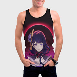 Майка-безрукавка мужская СЁГУН РАЙДЕН БААЛ, цвет: 3D-черный — фото 2