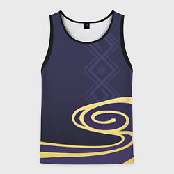 Майка-безрукавка мужская КОСТЮМ КАМИСАТО АЯКИ, цвет: 3D-черный