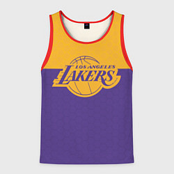 Майка-безрукавка мужская LAKERS LINE HEXAGON SPORT, цвет: 3D-красный