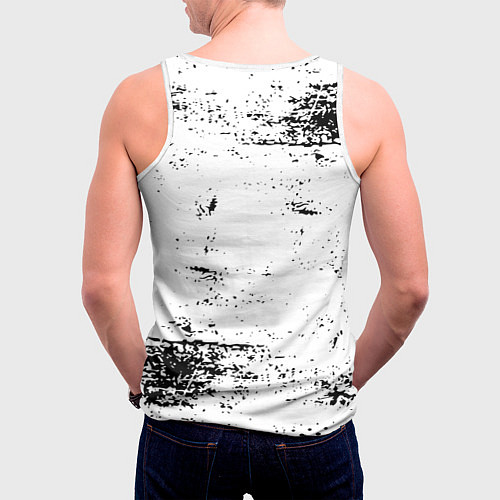 Мужская майка без рукавов Кс го : cs go / 3D-Белый – фото 4