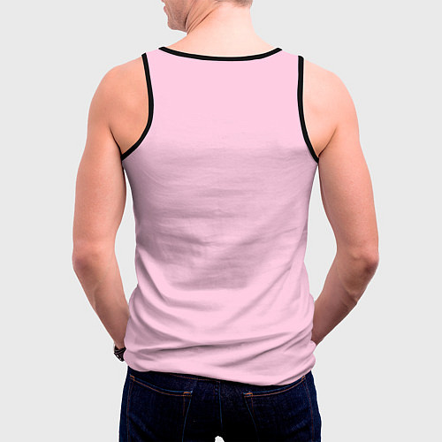 Мужская майка без рукавов Babys place / 3D-Черный – фото 4