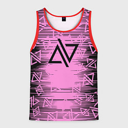 Мужская майка без рукавов Adele - Паттерн логотипов