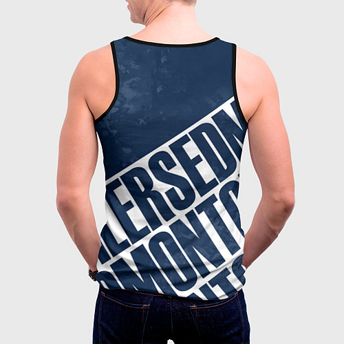 Мужская майка без рукавов Edmonton Oilers , Эдмонтон Ойлерз / 3D-Черный – фото 4