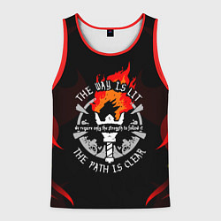 Мужская майка без рукавов DARKEST DUNGEON FIRE ФАКЕЛ