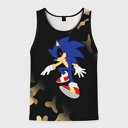 Мужская майка без рукавов SONIC EXE Камуфляж