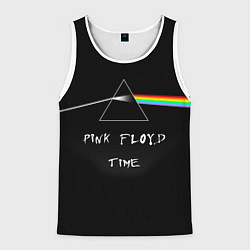 Мужская майка без рукавов PINK FLOYD TIME ПИНК ФЛОЙД ЛОГОТИП