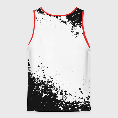 Мужская майка без рукавов Mitsubishi Drift / 3D-Красный – фото 2