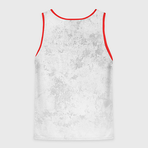 Мужская майка без рукавов BANKSY БУНТ RIOT БЭНКСИ / 3D-Красный – фото 2