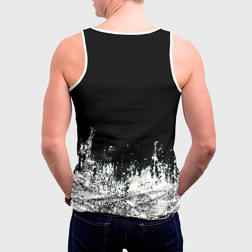 Мужская майка без рукавов Ghostemane Mercury Trash Gang Гостмейн Призрак гра / 3D-Белый – фото 4