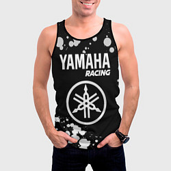 Майка-безрукавка мужская YAMAHA Racing Краска, цвет: 3D-черный — фото 2