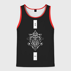 Мужская майка без рукавов Серебряный самурай