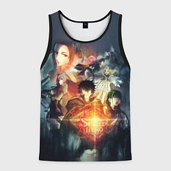 Майка-безрукавка мужская Anime The Rising of the Shield Hero, цвет: 3D-черный