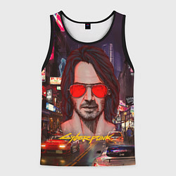 Мужская майка без рукавов Johnny Cyberpunk2077 Джонни