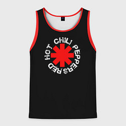 Майка-безрукавка мужская Red Hot Chili Peppers Rough Logo, цвет: 3D-красный