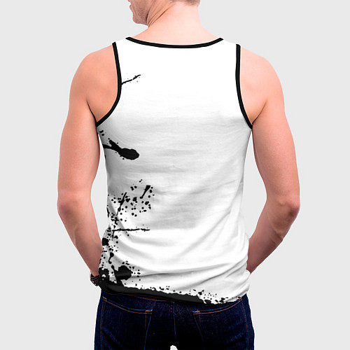 Мужская майка без рукавов DISENCHANTMENT / 3D-Черный – фото 4