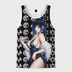 Мужская майка без рукавов Е ЛАНЬ в платье YELAN Genshin Impact Геншин Импакт
