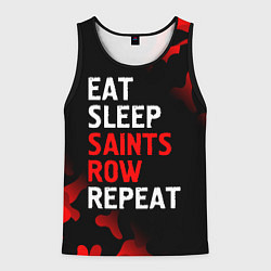 Мужская майка без рукавов Eat Sleep Saints Row Repeat Камуфляж