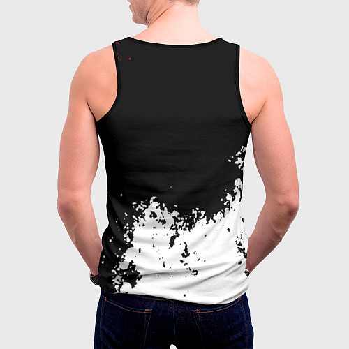 Мужская майка без рукавов GARENA FREE FIRE / 3D-Черный – фото 4