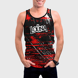 Майка-безрукавка мужская Louna краски, цвет: 3D-черный — фото 2