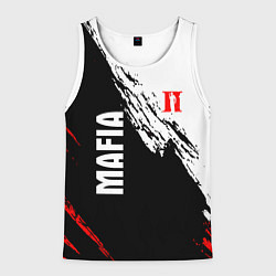 Майка-безрукавка мужская MAFIA II мафия 2, цвет: 3D-белый