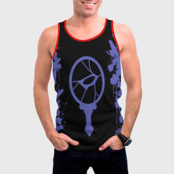 Майка-безрукавка мужская Малкавиан The Masquerade Bloodhunt, цвет: 3D-красный — фото 2